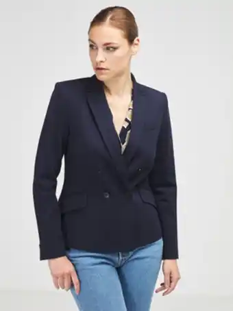Blazer uni - bleu marine