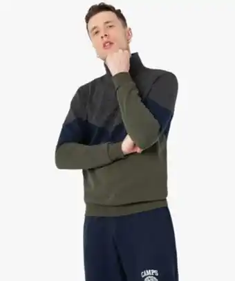 Gémo Sweat homme tricolore avec col montant vue1 - gemo (homme) - gemo offre