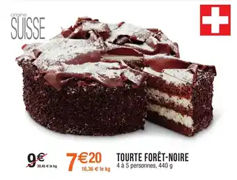 Migros Tourte forêt-noire offre