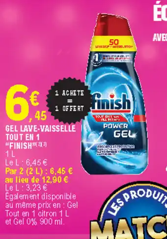 E.Leclerc Gel lave-vaisselle Tout en 1 offre