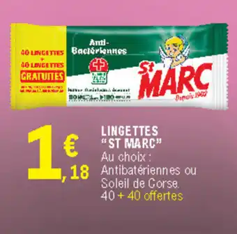 E.Leclerc Lingettes St Marc offre