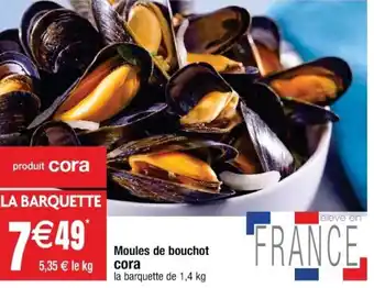 Cora x Carrefour CORA moules de bouchot offre