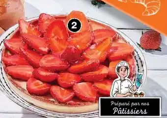 Cora x Carrefour Tarte aux fraises offre