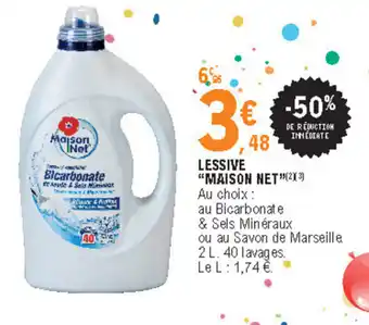 E.Leclerc Lessive Maison Net offre