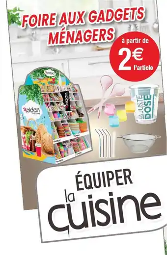 Cora x Carrefour Foire aux gadgets ménagers offre