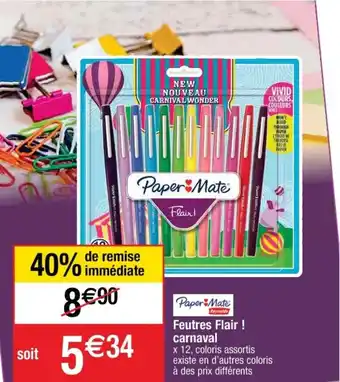 PAPER MATE feutres flair! carnaval