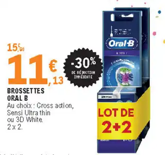 E.Leclerc Brossettes Oral B offre