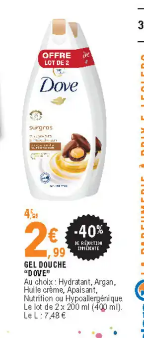 E.Leclerc Gel Douche offre