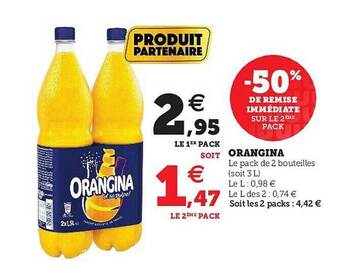 Super U Orangina offre