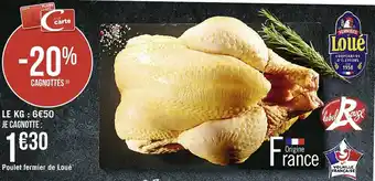 Casino Supermarchés Poulet fermier de loué offre