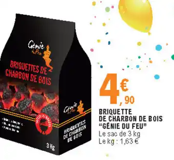 E.Leclerc Briquette de charbon de bois offre
