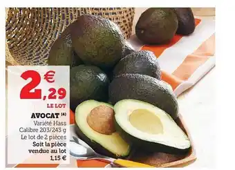 Super U Avocat offre