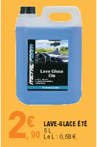 E.Leclerc Lave-glace été offre