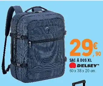 E.Leclerc Sac à dos xl offre