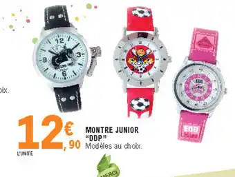E.Leclerc Montre junior "ddp" offre
