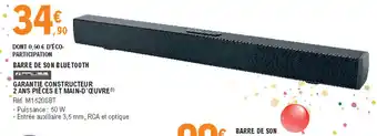 E.Leclerc Barre de son bluetooth offre