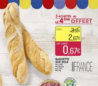 Match Baguette dur sole offre