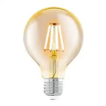 Ampoule décorative led doré globe 80 mm e27 330 lm = 40 w blanc trÚs chaud, eglo