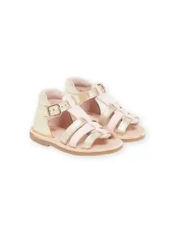 DPAM Sandales dorées bébé fille offre