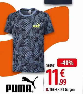 Intersport Tee-shirt Garçon Puma offre