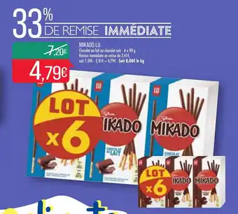 Match Mikado lu offre