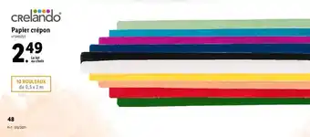 Lidl Papier crépon offre