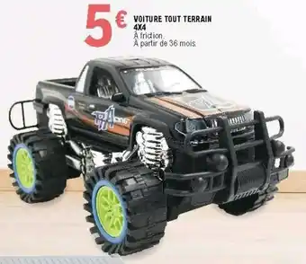 Voiture tout terrain 4x4