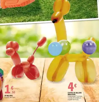 Coffre de ballons magiciens