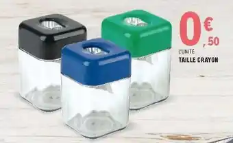 E.Leclerc Taille crayon offre