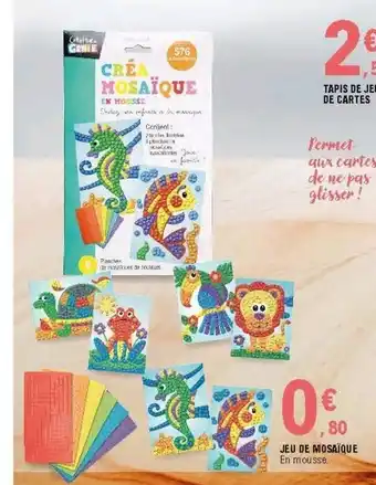 E.Leclerc Jeu de mosaïque offre