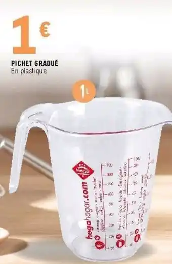 E.Leclerc Pichet gradué offre