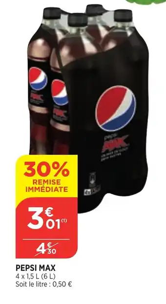 Bi1 Pepsi max offre