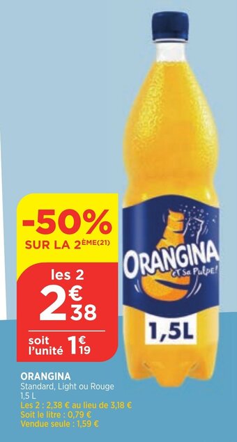 Bi1 Orangina offre