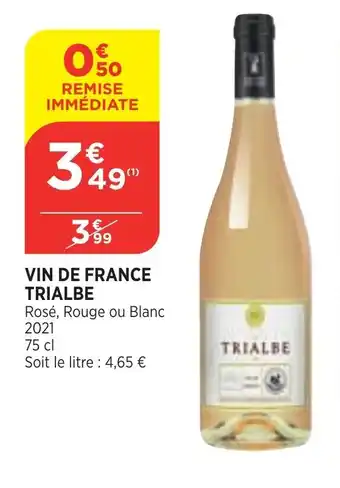 Bi1 Vin de france trialbe offre