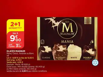 Bi1 Glaces magnum offre
