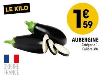 Supeco Aubergine offre
