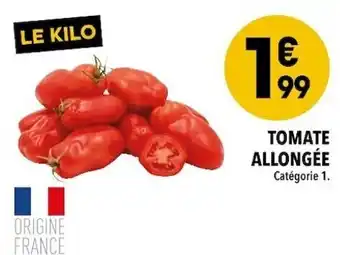 Supeco Tomate allongée offre