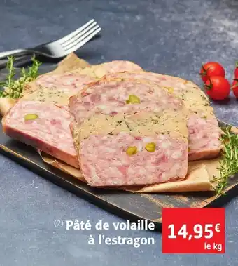 Colruyt Pâté de volaille à l'estragon offre