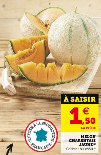 U Express Melon charentais jaune offre