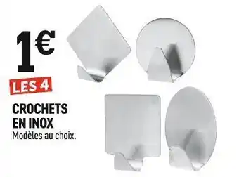 Centrakor Crochets en inox offre
