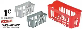 Centrakor Panier à ventouses offre
