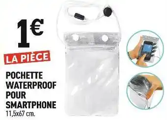 Centrakor Pochette waterproof pour smartphone offre