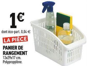 Centrakor Panier de rangement offre