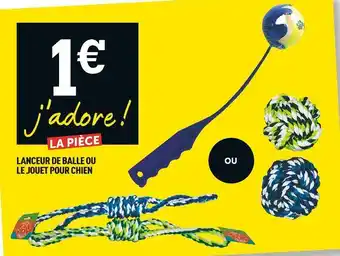 Centrakor Lanceur de balle ou le jouet pour chien offre