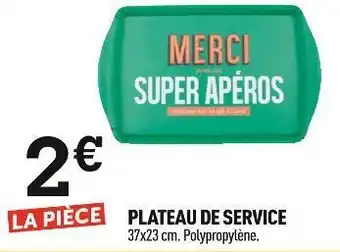 Centrakor Plateau de service offre