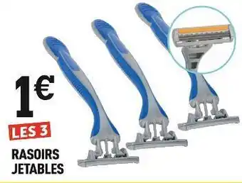 Rasoirs jetables