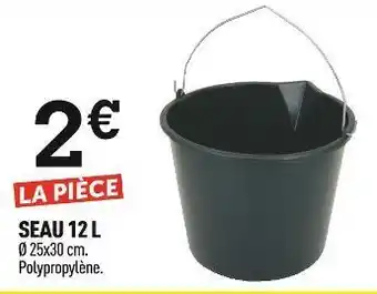 Centrakor Seau 12 l offre