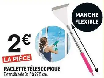 Centrakor Raclette télescopique offre