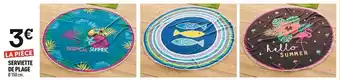 Centrakor Serviette de plage offre