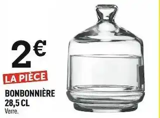 Bonbonnière 28,5 cl